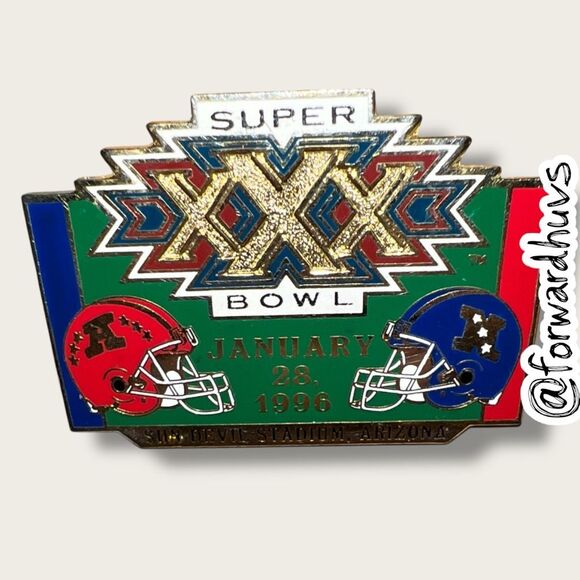 Super Bowl XXX Commemorative Pin – January 28, 1996 - Picture 3 of 9